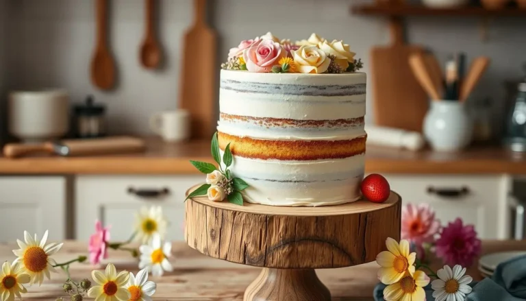 Préparation étape par étape d'un Molly Cake parfait pour vos créations de cake design