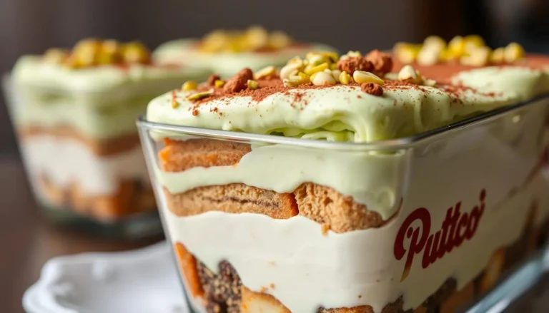 Tiramisu Pistache : Recette Gourmande et Facile à Réaliser