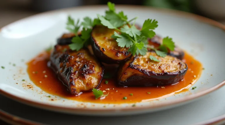 Aubergine au four – plat principal appétissant