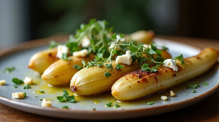 "Recette endives - Plat chic avec endives, fromage et noix pour un dîner raffiné"