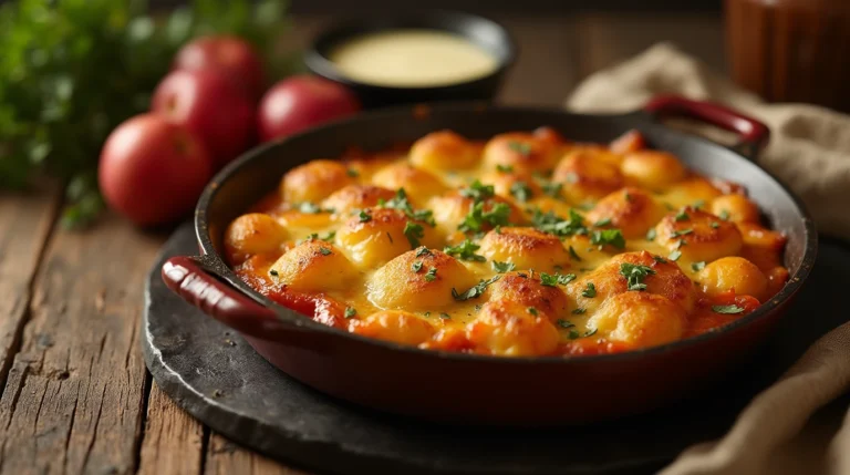 Recette truffade – assiette rustique aux pommes de terre dorées et fromage fondu