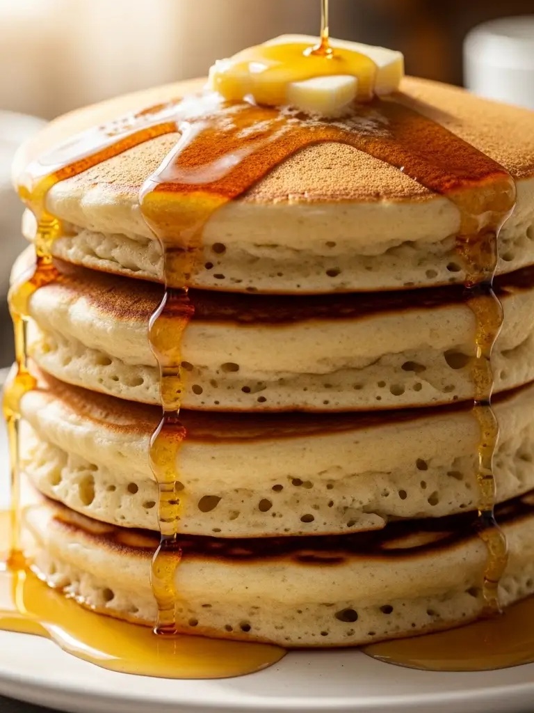 Pancakes Fluffy maison ultra moelleux